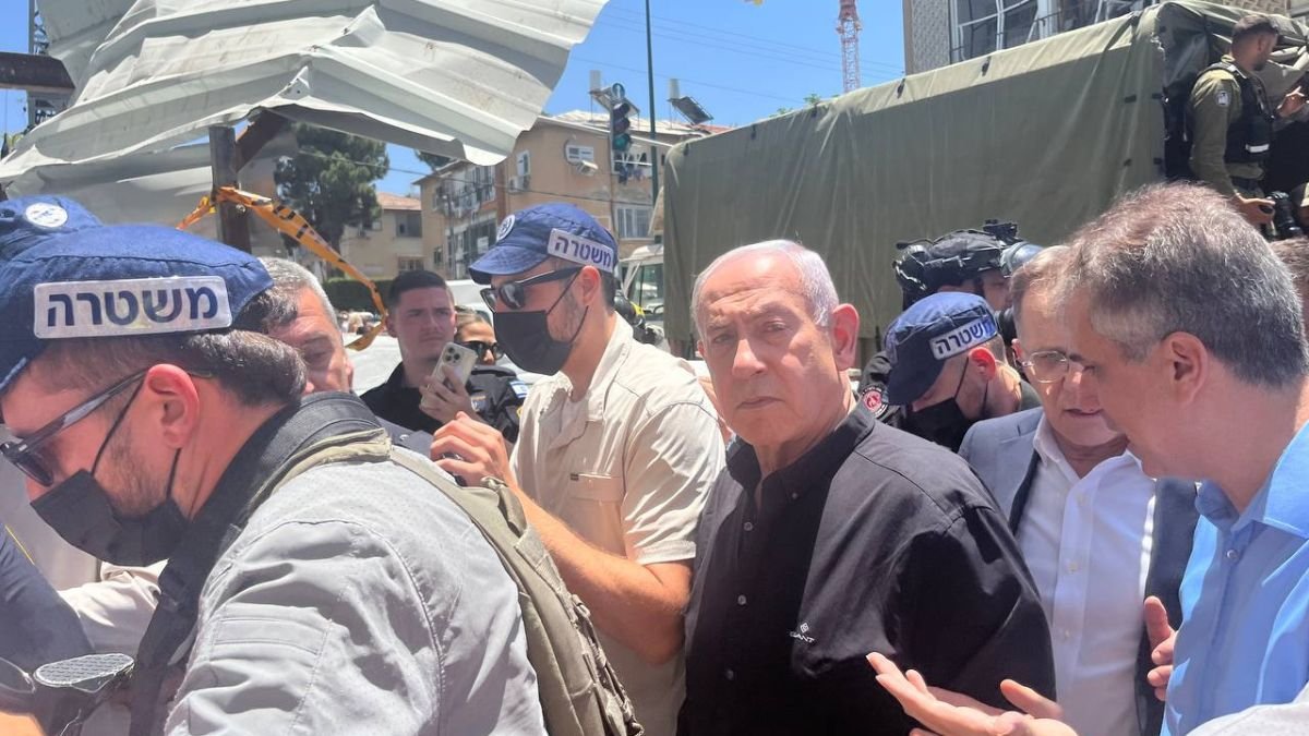 Netanyahu tepkiler sonrası sığınaktan çıktı